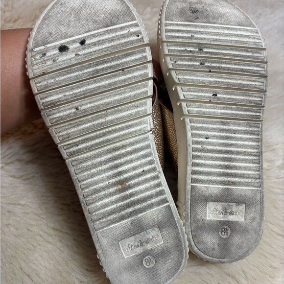 Altar'd State Rose Gold Platform Sandals - Picture 3 of 6